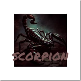 scorpion Posters and Art
